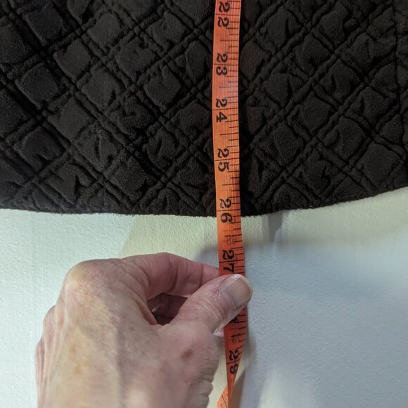 Chico's *Size 1 (See information below) Cocoa Brown Jacket - Picture 9 of 16